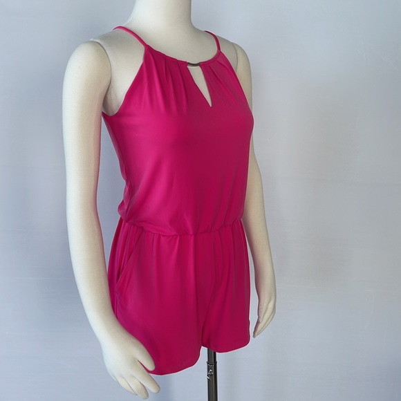 NWT WHBM Pink Romper Size X Small - Picture 9 of 16